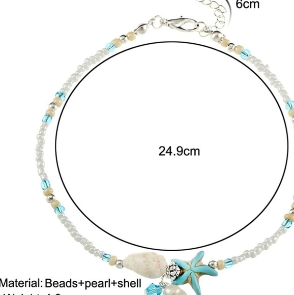 Kelistom Boho Anklet Bracelet - Picture 4 of 6